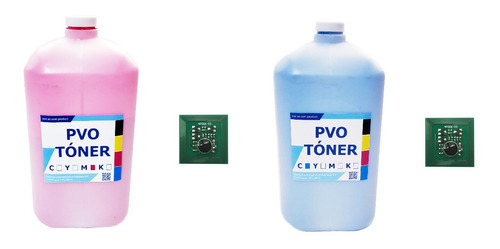 2 Rec Pvo 380g Y 2 Chi Magenta Y Cyan Para Xer Wc 7855
