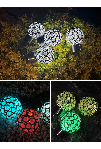 Linterna Solar Colgante Led Para Jardín Ip65 4 Piezas