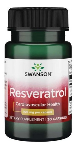 Resveratrol Premium 100mg 30 Capsulas Eg R07 Sabor Nd