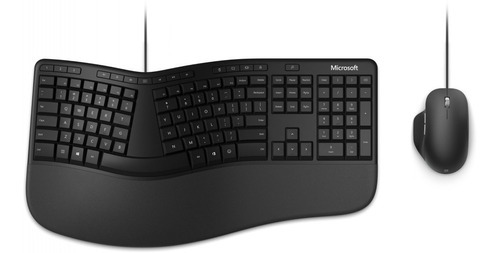 Kit De Teclado Y Mouse Microsoft Rjy-00003 Español Negr /vc Color del mouse Negro Color del teclado Negro