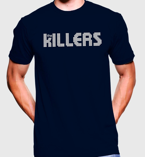Camiseta Premium Rock Estampada The Killers Logo