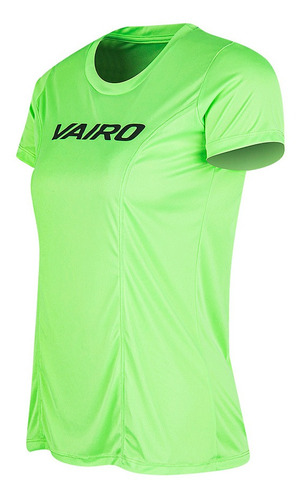 Remera Vairo Entrenamiento Mujer Verde Solo Deportes