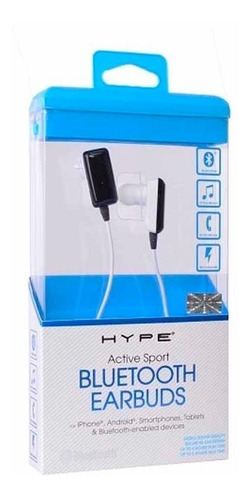 Auricular Hype Active Sport Bluetooth Recargable Negro