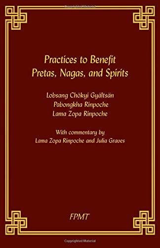 Practices To Benefit Pretas, Nagas And Spirits, De Lama Zopa Rinpoche. Editorial Createspace Independent Publishing Platform, Tapa Blanda En Inglés