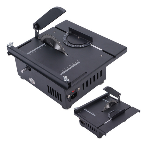 Sierra De Mesa Sierra De Banco Para Madera 1200w,herramientas De Carpinteria,máquina De Corte Multifuncional,velocidad Del Motor: 10 000 R/min,corte Angular: 0-90°,velocidad De Salida: 1000-3000 R/min