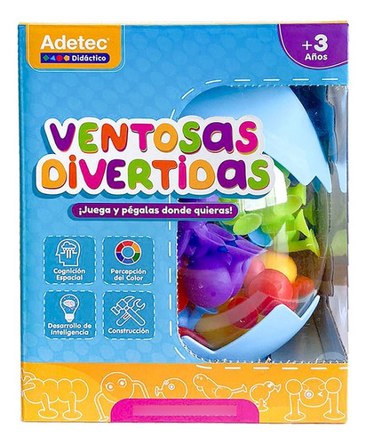 Figuras Con Ventosas Entretenidas Para Pegar Y Construir