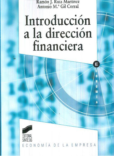 Libro Introducción A La Dirección Financiera De Ramón J. Rui
