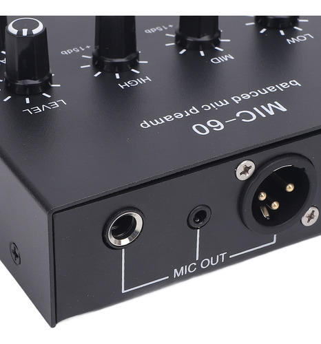 Pré-amplificador De Microfone Balanceado Melhora A Qualidade