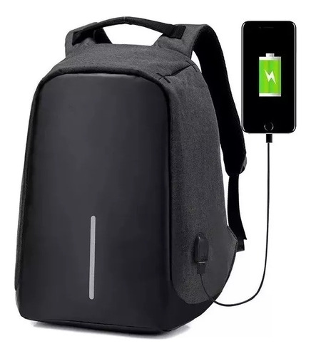 Mochila Urbana Porta Notebook Usb Anti-robo Smart Resistente