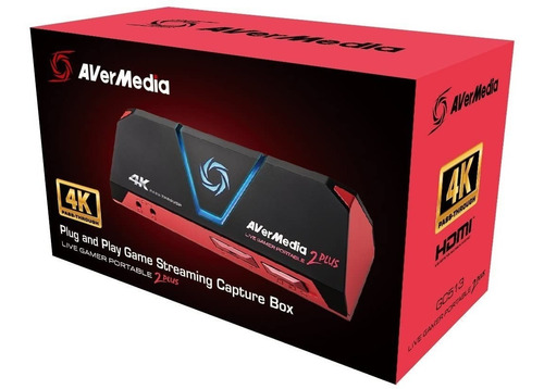 Placa De Captura Avermedia Live Gamer2 Plus 4k Pass | Gc 513