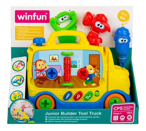 Brinquedo Caminhão Baby Construtor - Winfun 0795