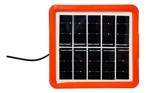 Kit Lamparas De Emergencia Con Panel Solar Camping