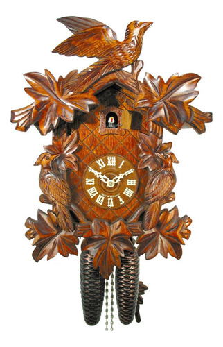 Reloj Cuco Aleman Original Certificado Movimiento Mecanico 8