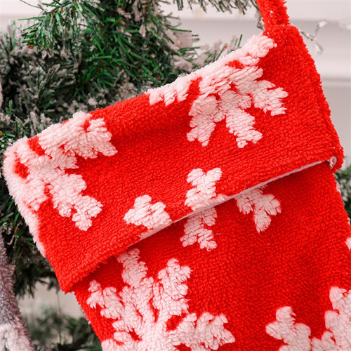 Dsv Bolsa Regalo Caramelos Copo Nieve Medias Navideñas