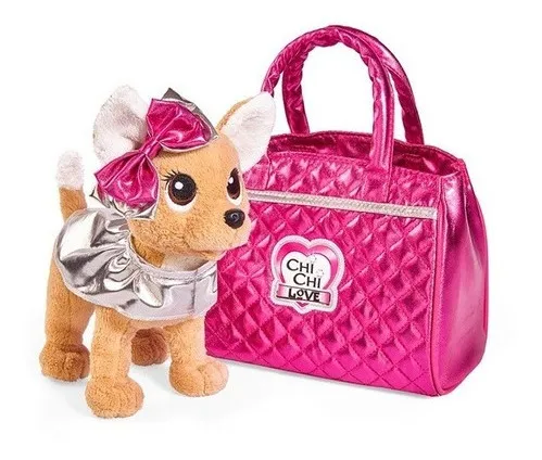 Perrito peluche con bolso hotsell