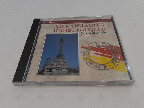 Música De La Época De Cristóbal Colón - Cd 1992 Alemania Nm