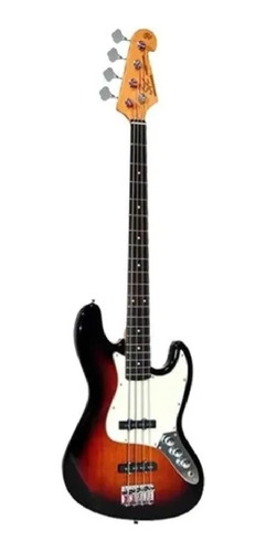 Bajo Electrico Sx Jazz Bass Sjb62 Sunburst 4c Funda