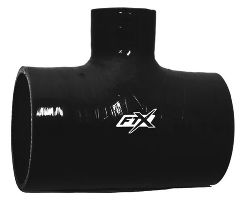 Manguera Silicona `t´ 2.5´/1´ Negro Ftx Fueltech