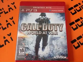 Call Of Duty World At War Ps3 Detalles Disco Inglés Físico