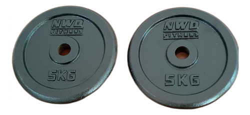 Discos/ Pesas Para Barra 5 Kg (Usado)