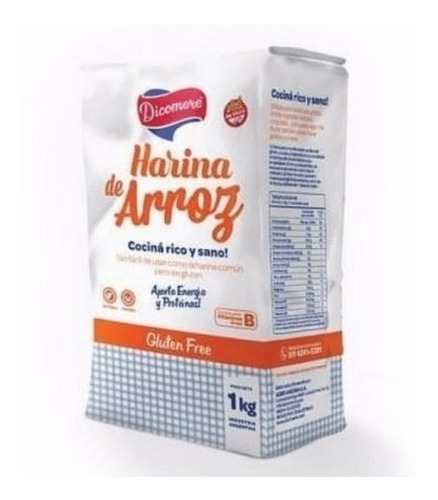 Harina De Arroz - Dicomere - 1 Kg