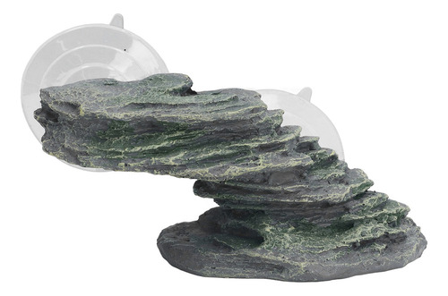 Plataforma De Escalada Para Tortugas, Resina, Roca Realista