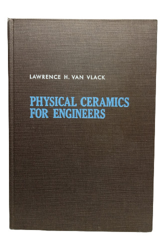Cerámica Física Para Ingenieros - En Inglés - 1964