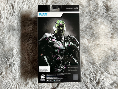 Brainiac Injustice 2 Gaming Mcfarlane Dc Multiverse Figura (Usado)