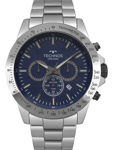 Relógio Technos Masculino Elegance Ceramic Js25bt/4a