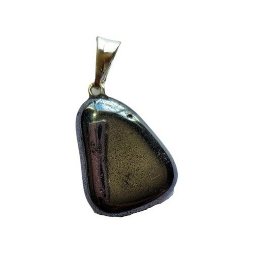 Pingente De Pedra Hematita Signo Capricórnio 1 Unid