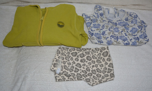 Lote 3 Prendas Ropa Niña Talle 3/4 Pappolino Cheeky