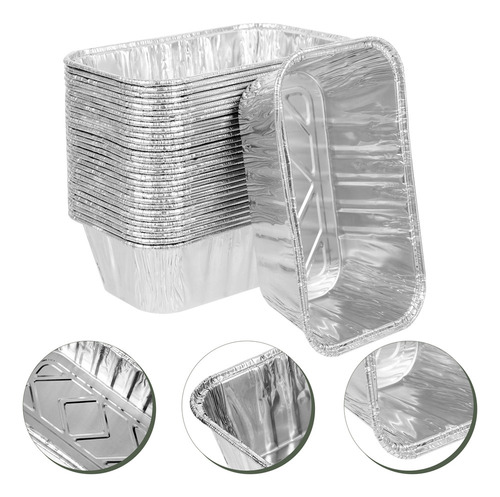 Bandeja De Aluminio Para Alimentos, Caja De Lata Comercial,