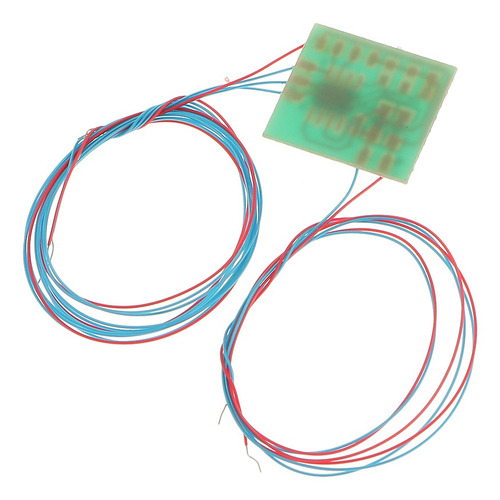 3 Peatonal Cruce Luces Led Señales Modelo Ho Oo Tren Carrete