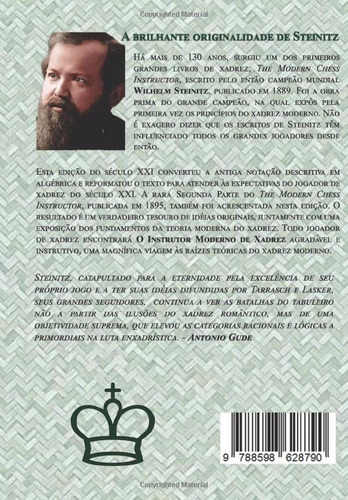 O Moderno Instrutor De Xadrez - Wilhelm Steinitz