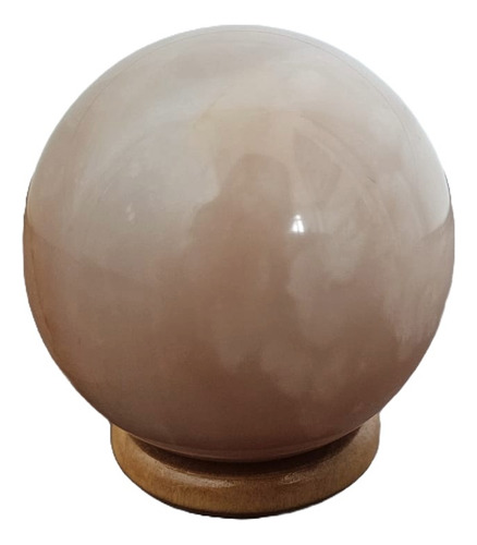 Bola Esfera Quartzo Goiaba Pedra Natural 115g 4cm Alt