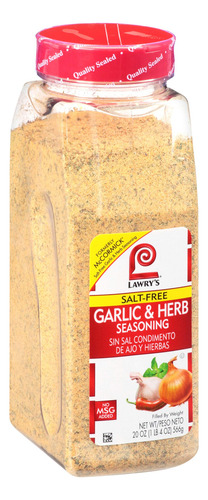 Condimento Para Ajo Y Hierbas 567 Gramos Ideal Para Carnes
