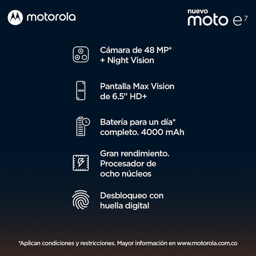 Imagen 2 de 5 de Celular Motorola Moto E7 32gb Rojo