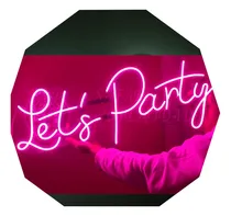 Comprar Cartel Let's Party Neón Led \u002F Eventos \u002F Ambientación