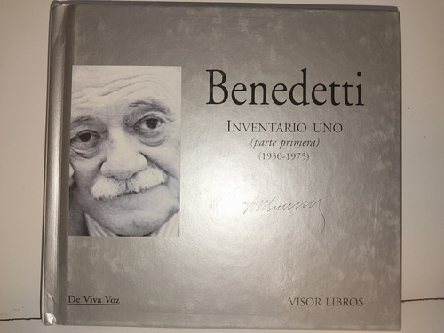 Mario Benedetti Cd Libro Inventario Parte Uno Poesia