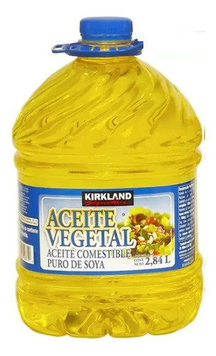 Kirkland Signature Aceite Vegetal Puro De Soya De 2.84 L