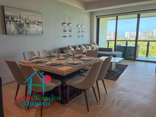 Cad La Isla Ibiza B7. Terraza Con Vista A Las Albercas Y Áreas Comunes