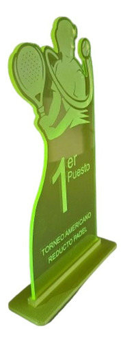 Trofeos O Reconocimientos En Acrilico Neon ,personalizados