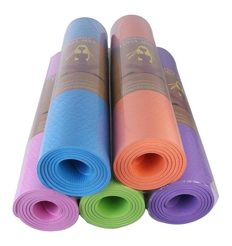 Alfombras Mat Para Ejercicios Yoga Colchoneta Ejercicio 4mm