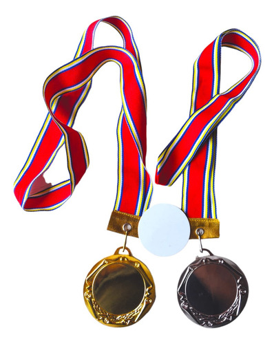 Pack 6 Medallas Premiacion Para Sublimacion