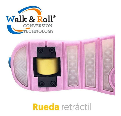 Patines Tenis Next Action Sports Con Luz Led Talla 19 19 2.6 Cm Multicolor