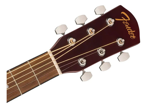 Guitarra Acústica Fender Fa25 Sunburst Dreadnought Walnut