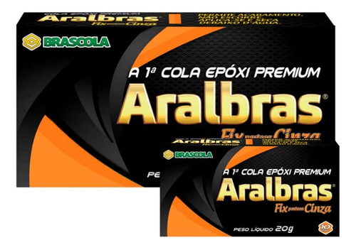 Adhesivo Epoxi 20gr Aralbras Fix