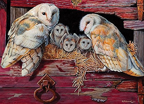 Cobble Hill Barn Owls 1000 Piezas De Rompecabezas