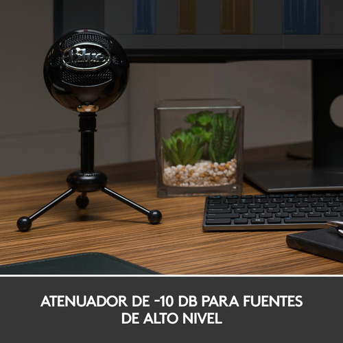 Micrófono Streaming Usb De Condensador Pc, Blue Snowball Ice