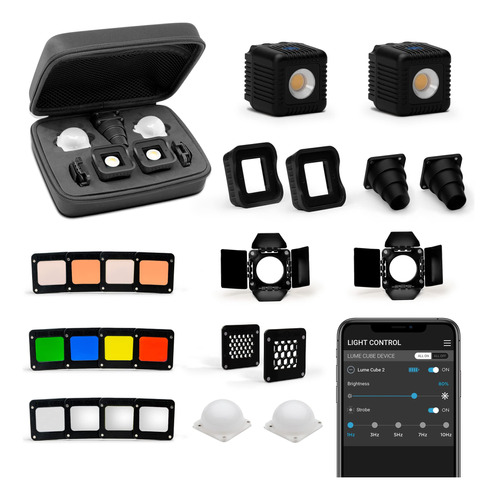 Lume Cube Kit De Iluminacin Profesional 2.0 | Kit De Ilumina